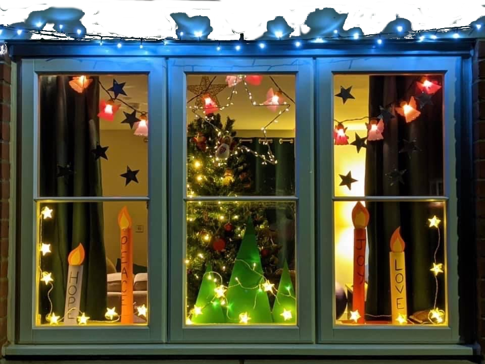 advent window numbered picture